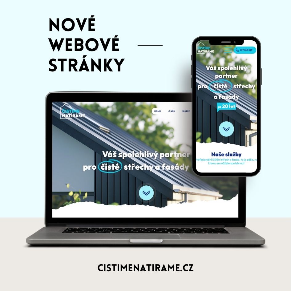 Web Čistíme a natíráme